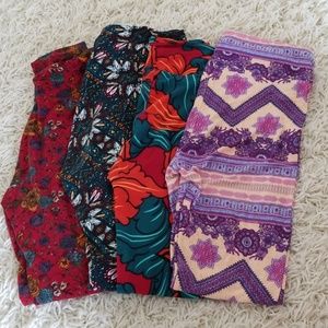 Bundle of Lularoe OS leggings